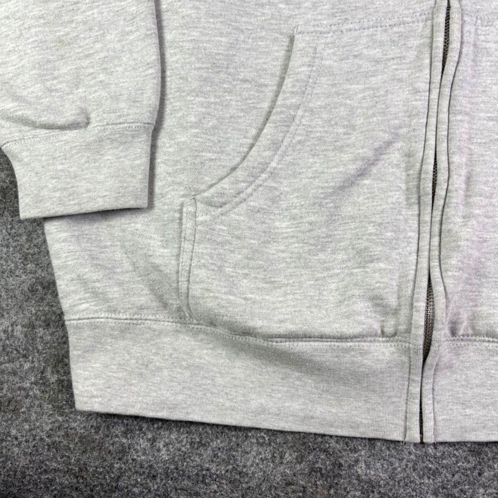 Volcom Volcom Hoodie Mens XL Heather Gray Stone Logo Skate Zip Up Sweatshirt Size US XL / EU 56 / 4 - 6 Thumbnail