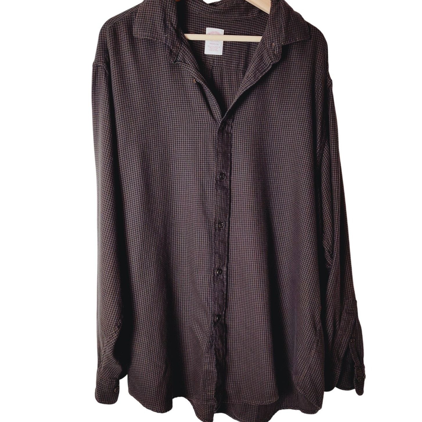 Brooks Brothers Brooks Brothers Men's Button-Up Madison Brown XL Size US XL / EU 56 / 4 - 1 Thumbnail