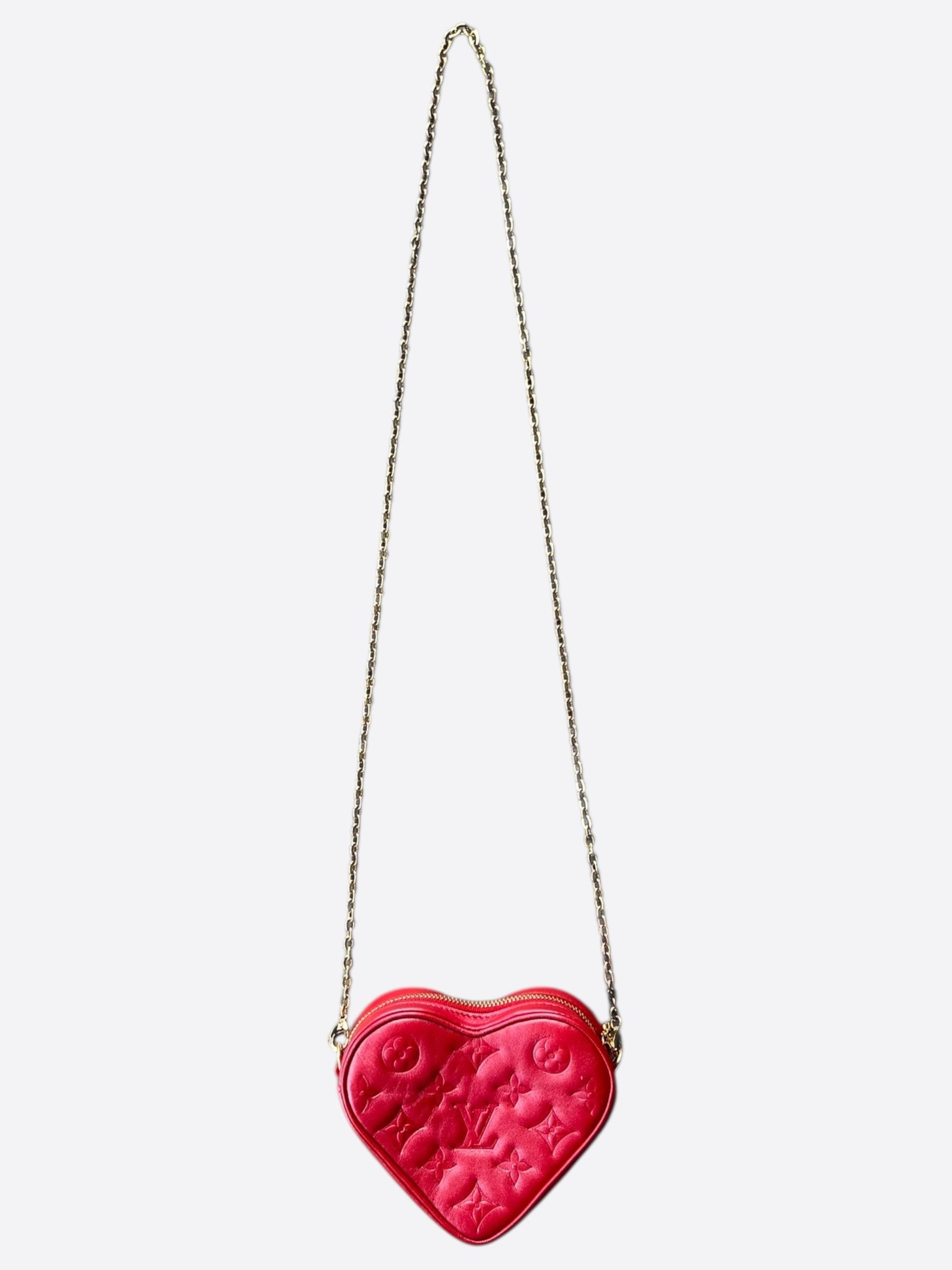 Louis Vuitton Red Monogram Empriente Mini Fall In Love Sac Coeur Size ONE SIZE - 2 Thumbnail