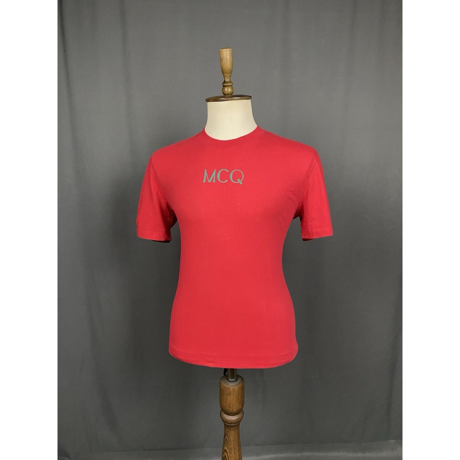 Alexander McQueen Alexander McQueen Big Logo McQ Men's Red T-Shirt Size L Size US L / EU 52-54 / 3 - 2 Thumbnail