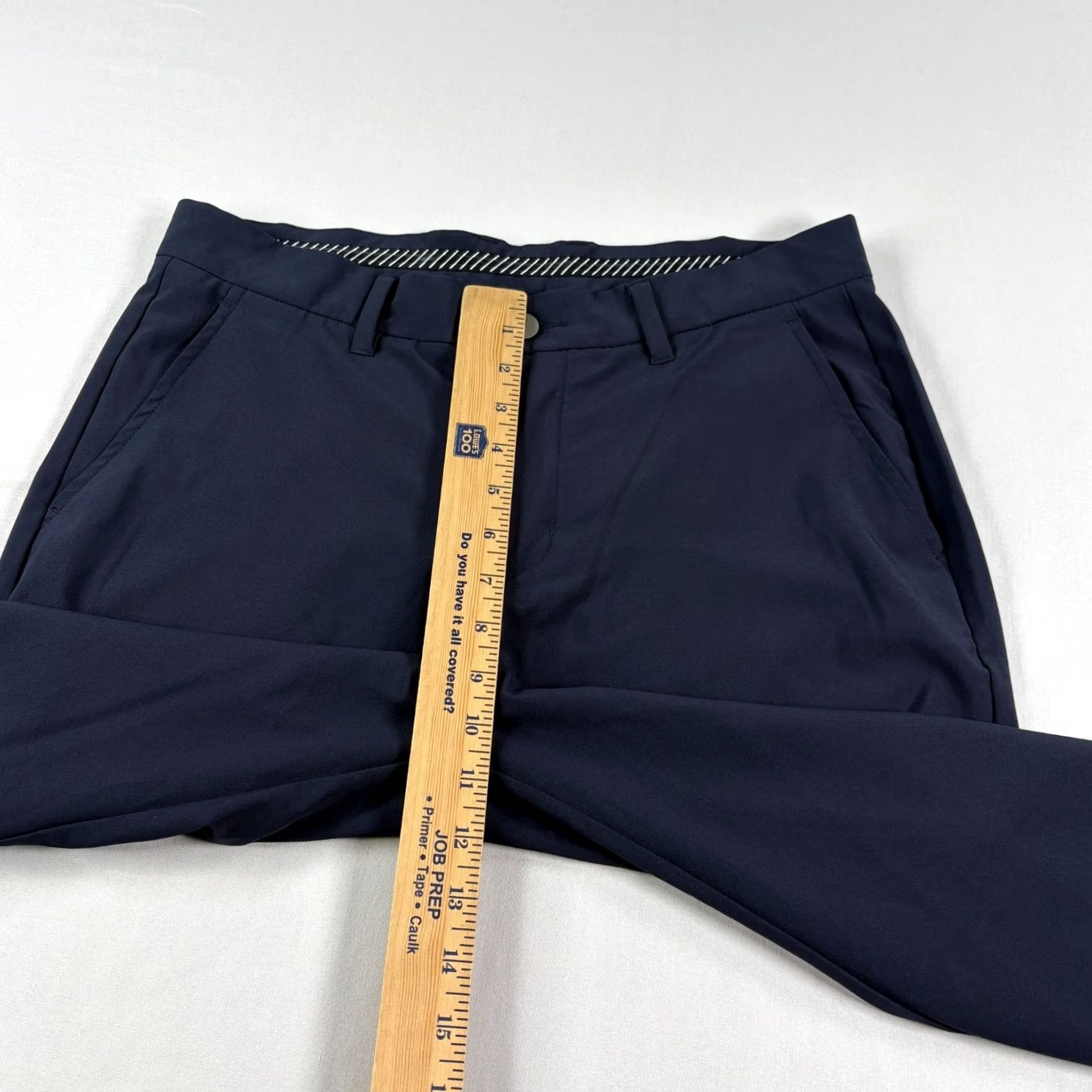 Vintage Primo Pants Mens 32 Blue Jogger Tapered Ankle Zip Performance Stretch Regular Inseam 29 Y21 Size US 32 / EU 48 - 7 Thumbnail