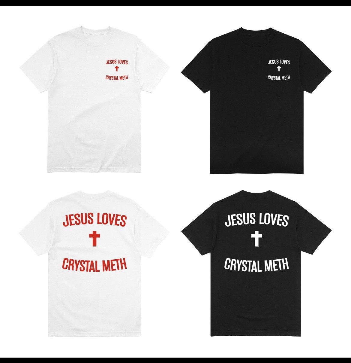 G59 Records JESUS LOVES CRYSTAL METH Size US XL / EU 56 / 4 - 2 Thumbnail