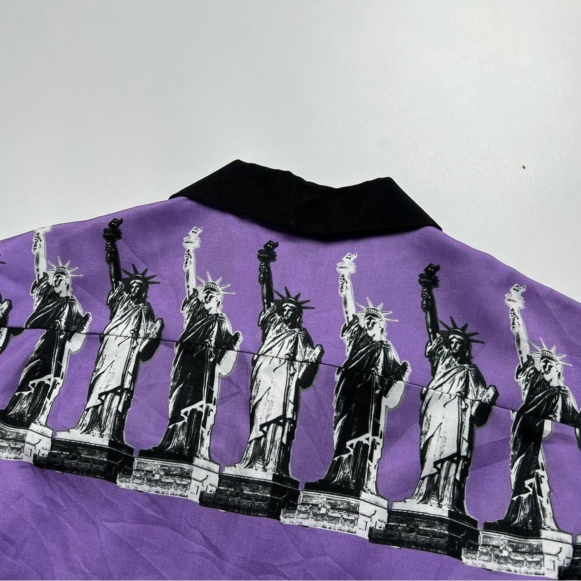 Andersson Bell × Designer × Japanese Brand Andersson Bell "Statue of Liberty" Cuban Shirt Size US L / EU 52-54 / 3 - 6 Thumbnail