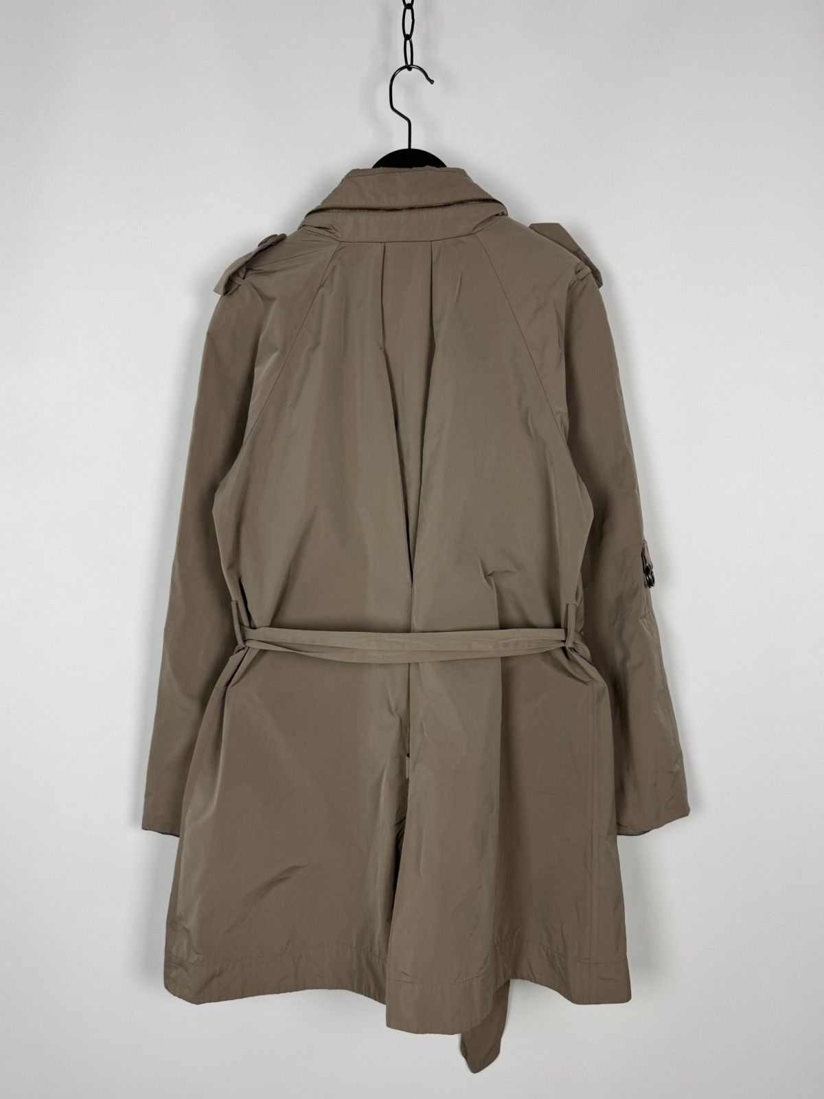 Brunello Cucinelli Rivamonti by Brunello Cucinelli Woman’s Trench Coat Jacket Size XL / US 12-14 / IT 48-50 - 17 Thumbnail