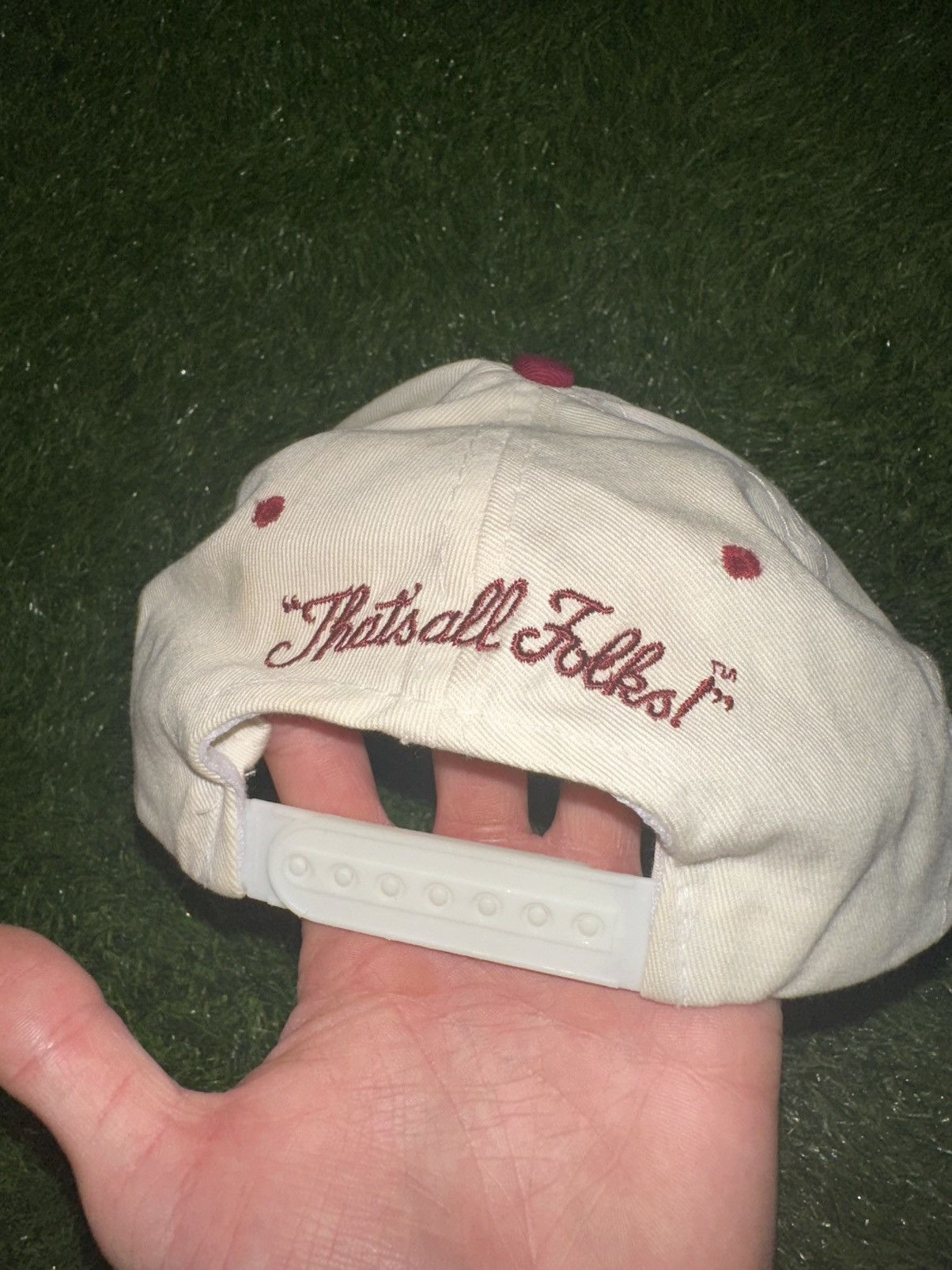 Vintage × Warner Bros Vintage 1993 Marvin The Martian Stanford Adjustable Hat Size ONE SIZE - 4 Thumbnail