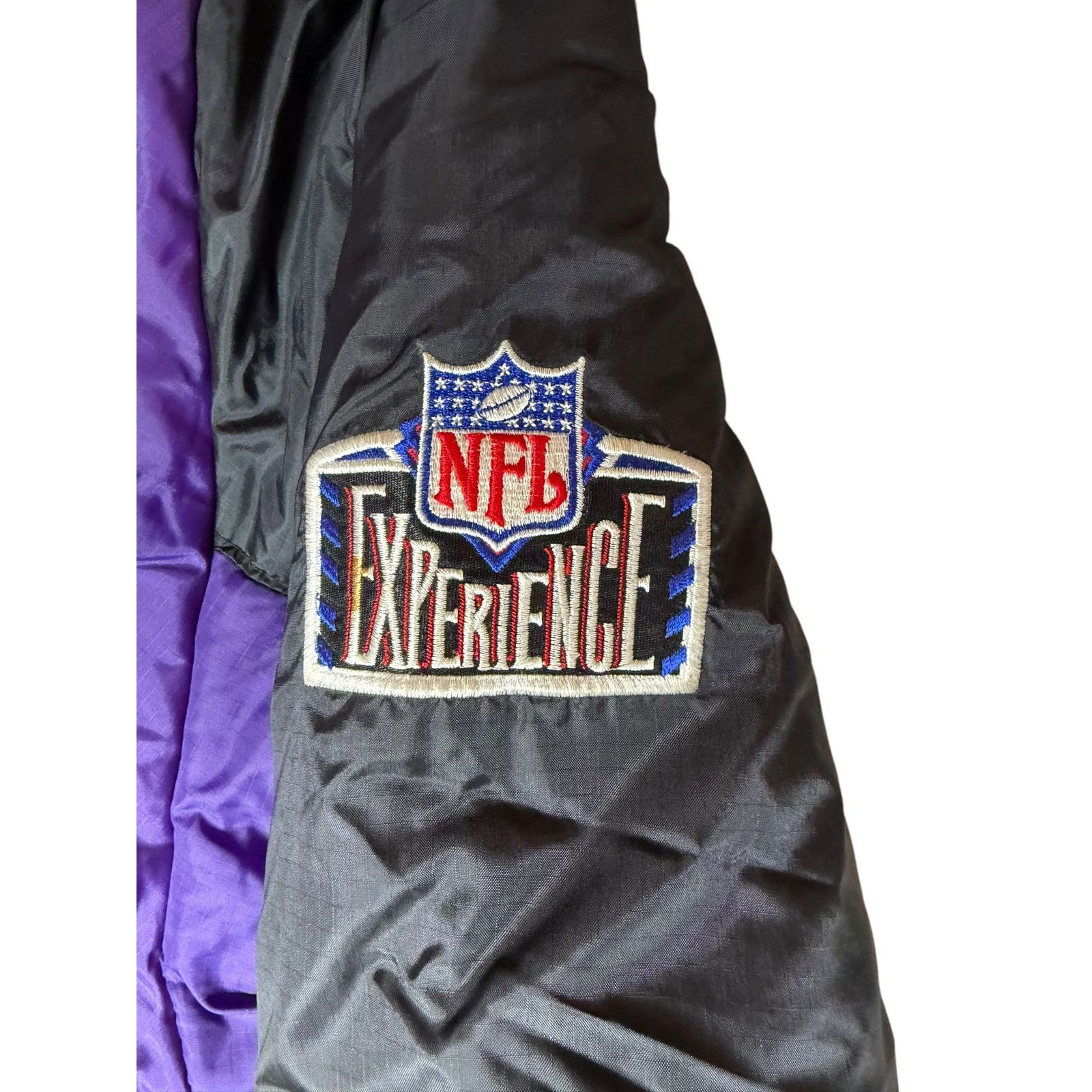 NFL × Pro Player × Vintage Vintage 90s Pro Player Baltimore Ravens NFL Puffer Jacket Size US XL / EU 56 / 4 - 6 Thumbnail