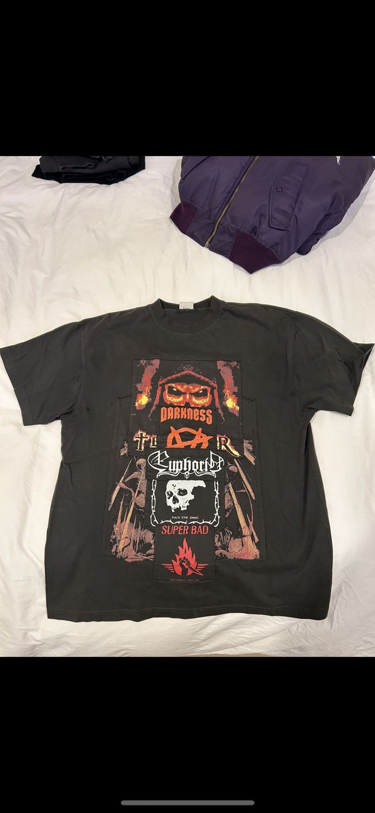 Vetements Vetements Darkness Euphoria Tee Size US M / EU 48-50 / 2 - 1 Thumbnail