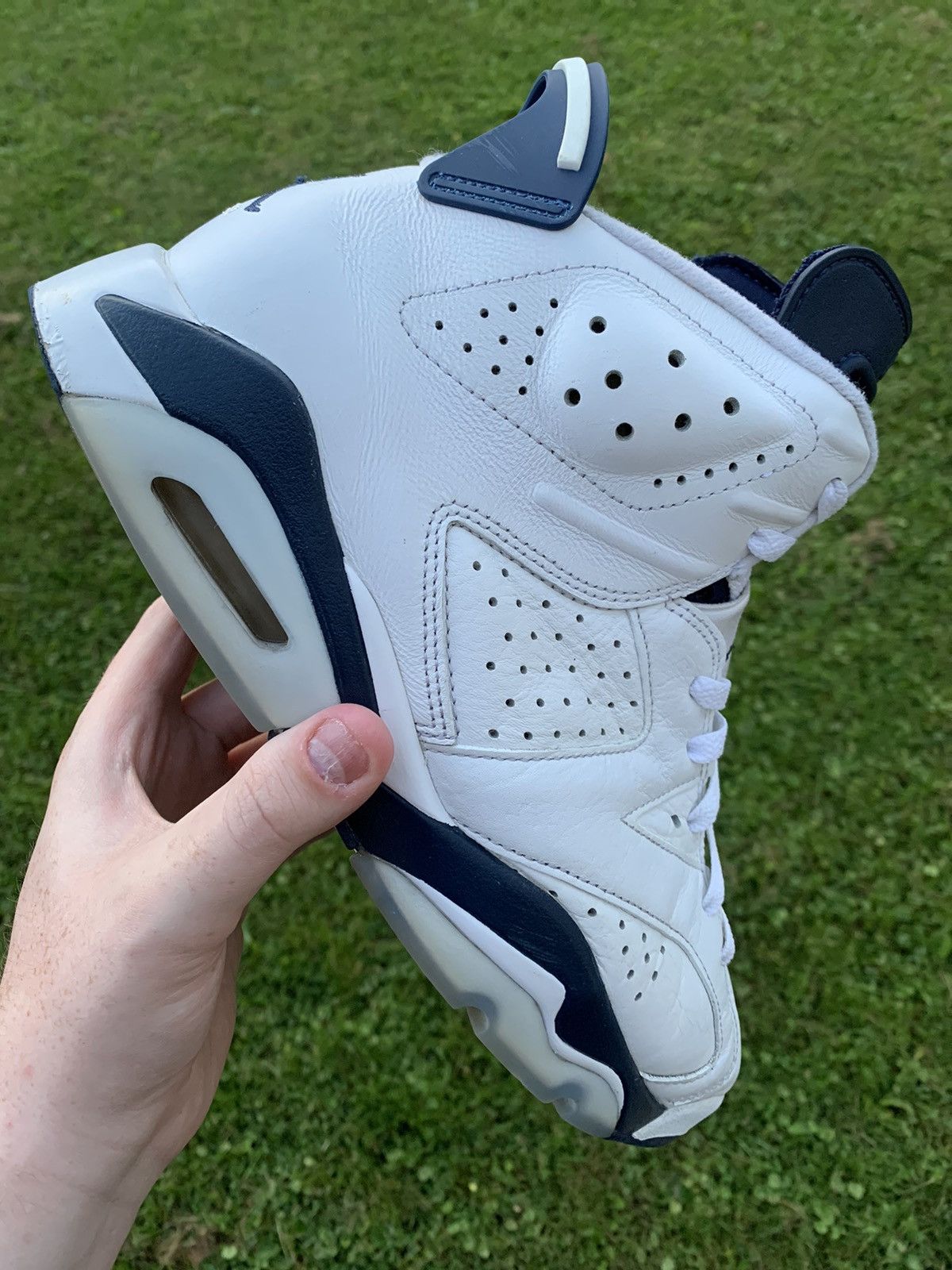 Jordan Brand Jordan 6 Retro Midnight Navy 2022 Size 11 Size US 11 / EU 44 - 1 Thumbnail
