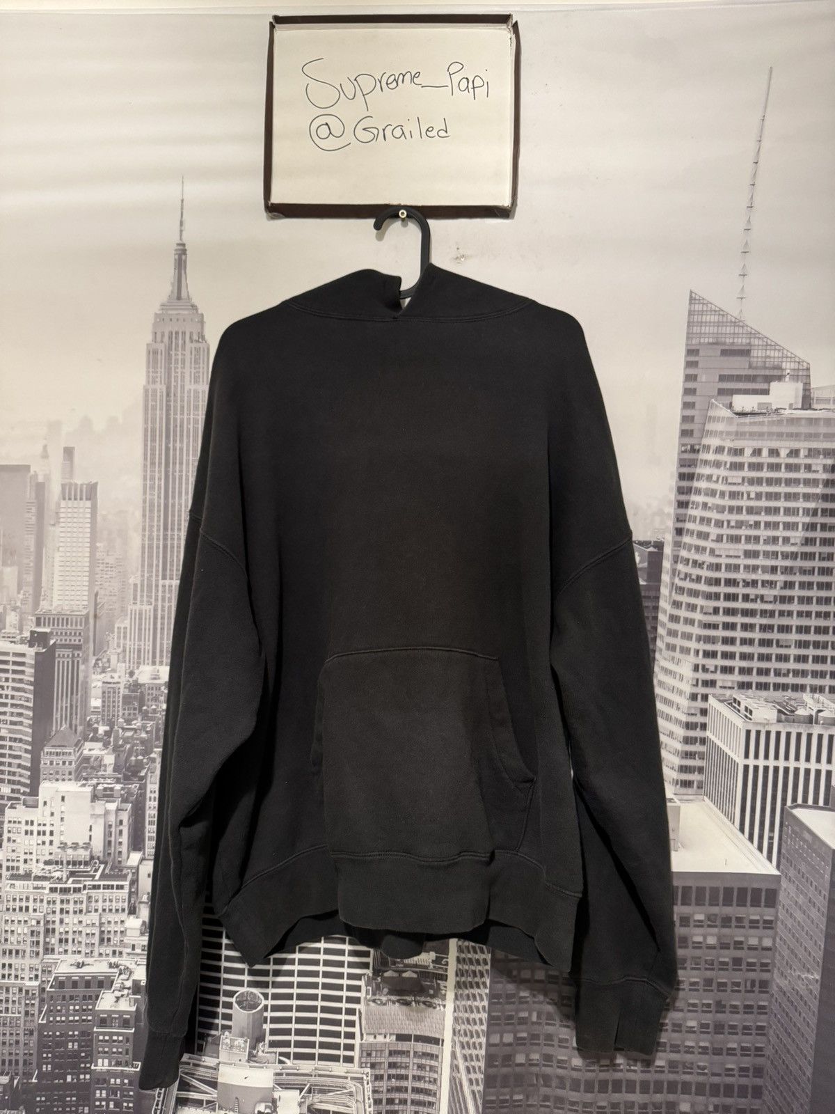 Fear of God Fear of God Essentials FW19 3M Graphic Hoodie Black SZ S💥 Size US S / EU 44-46 / 1 - 7 Thumbnail