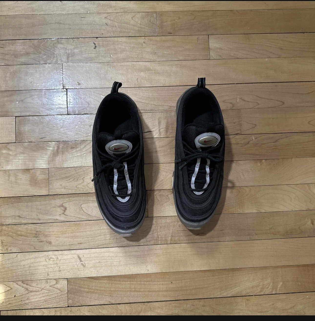 Nike Nike Air max 97 silver black Size US 10 / EU 43 - 3 Thumbnail