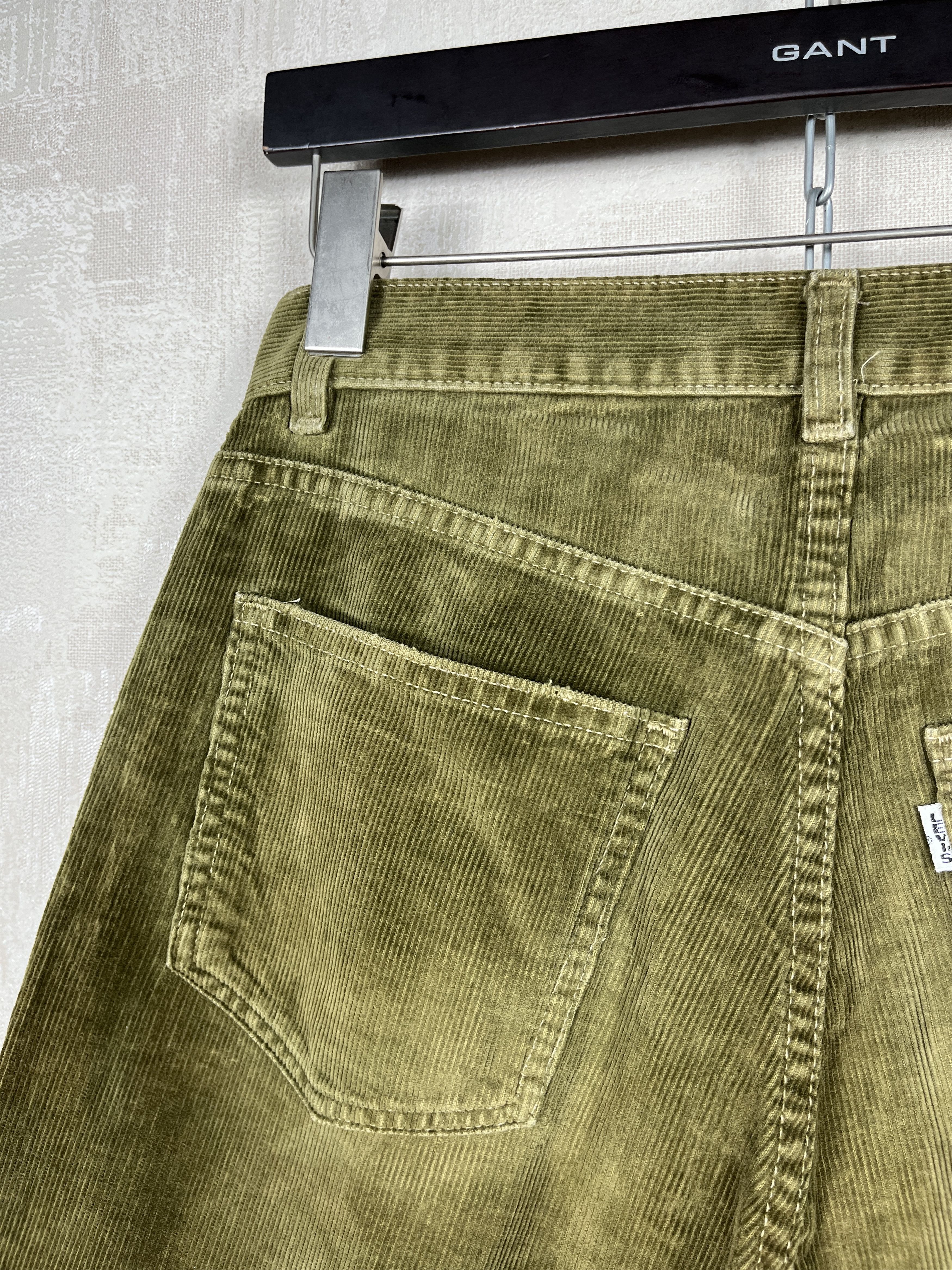 Levi's × Vintage Vintage Levi's White Tab 80s 90s Corduroy Pants Size US 30 / EU 46 - 3 Thumbnail