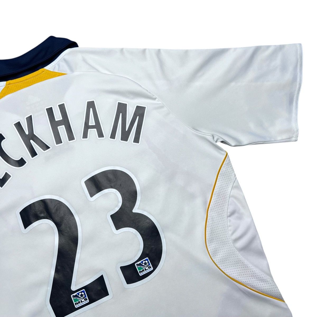 Adidas 2007 LA Galaxy David Beckham Adidas Soccer Football Jersey Size US L / EU 52-54 / 3 - 13 Thumbnail