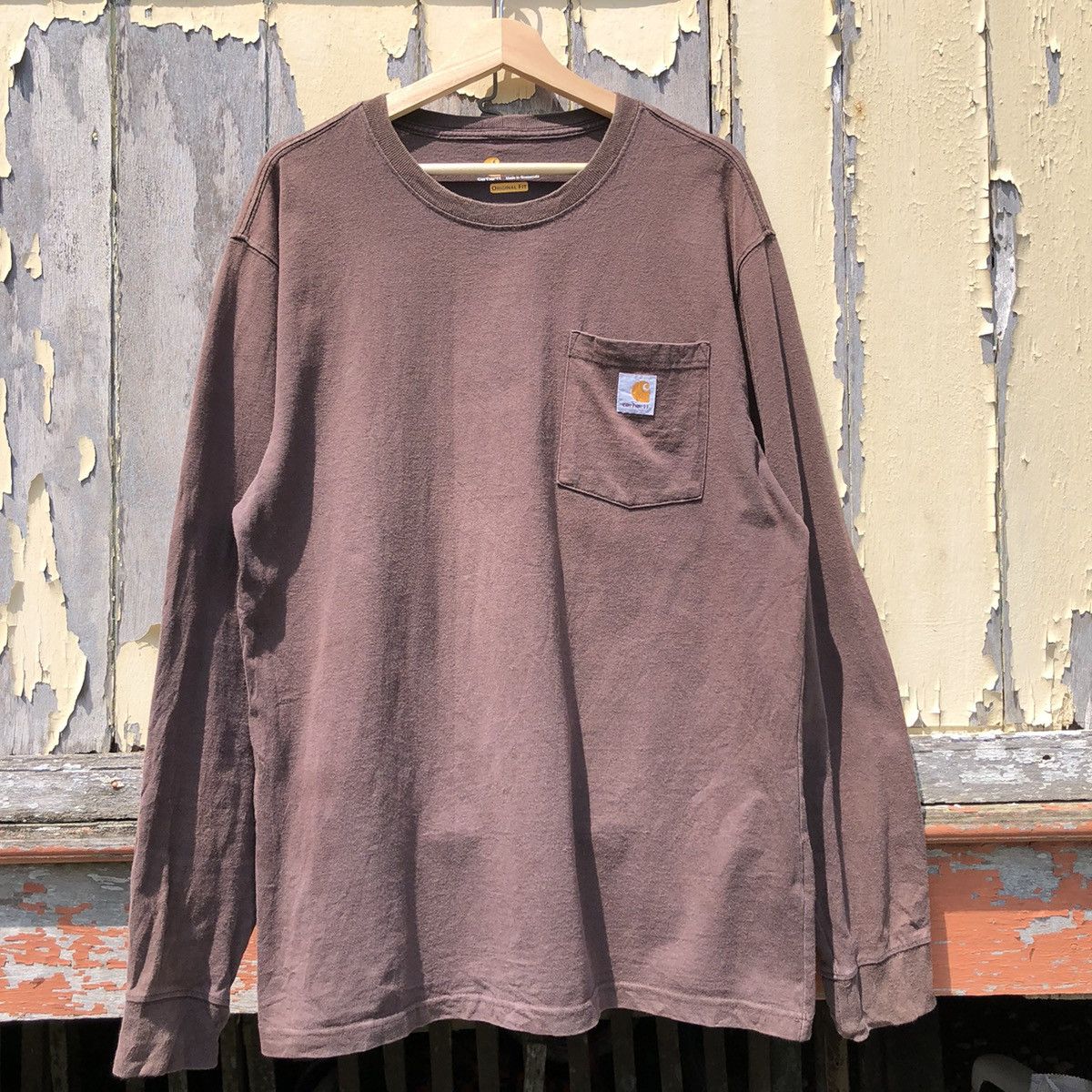 Carhartt Sunfaded Carhartt Long Sleeve Tshirt Size US M / EU 48-50 / 2 - 1 Thumbnail