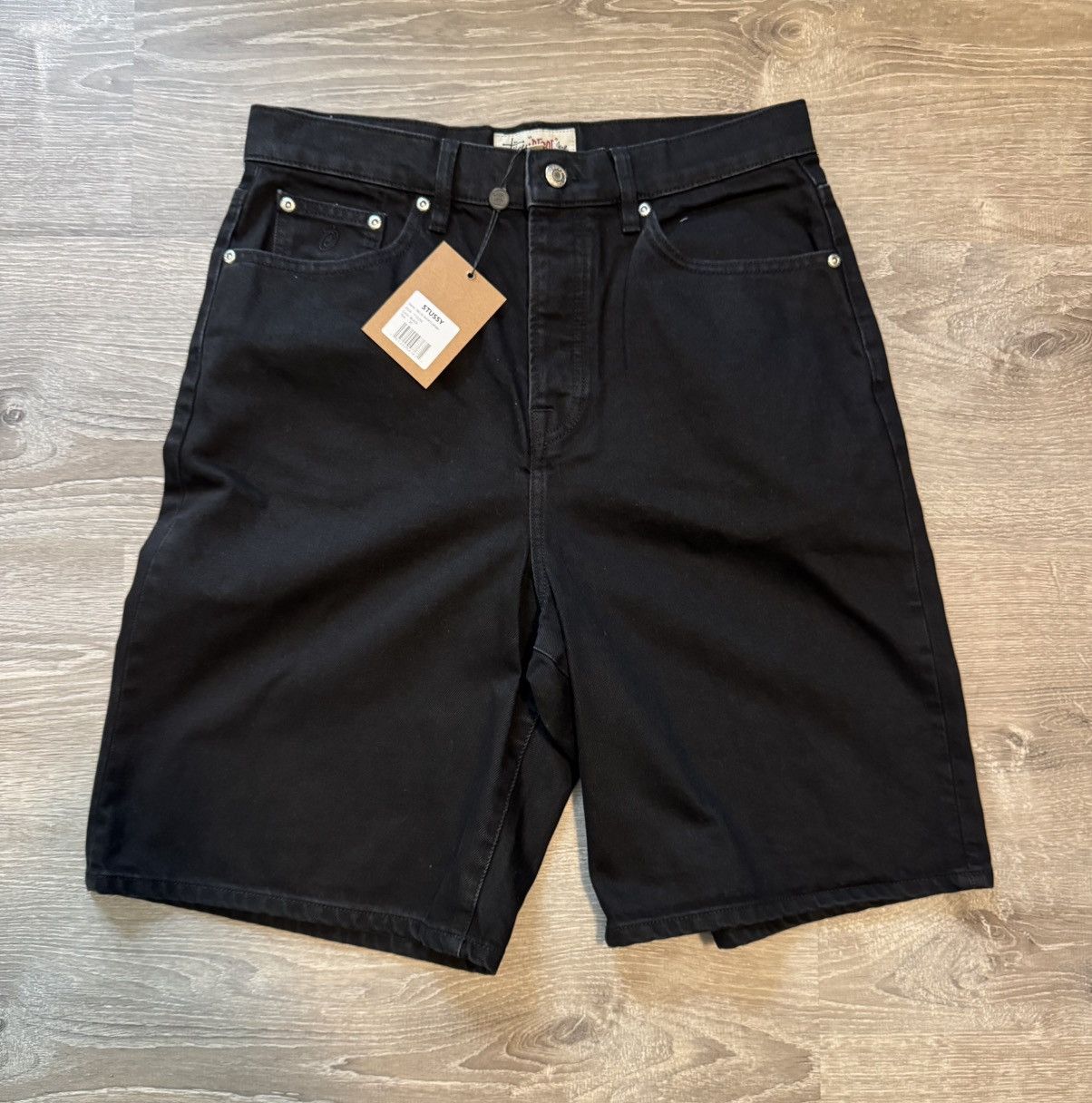 Stussy Stussy Big Ol' Short Leather | Grailed