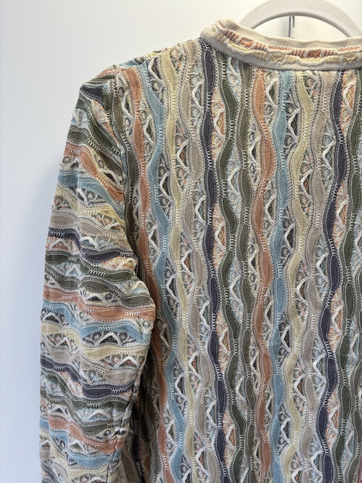 Coogi Coogi Vintage Pastel 3D Knit Sweater Women’s S 100% cotton Size S / US 4 / IT 40 - 7 Thumbnail