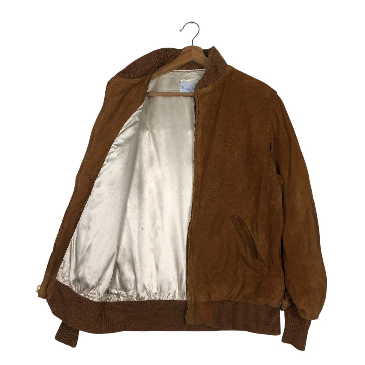 Vintage 🔥VINTAGE GENUINE LEATHER BOMBER JACKET WINNY ROASTER NY Size US M / EU 48-50 / 2 - 13 Thumbnail