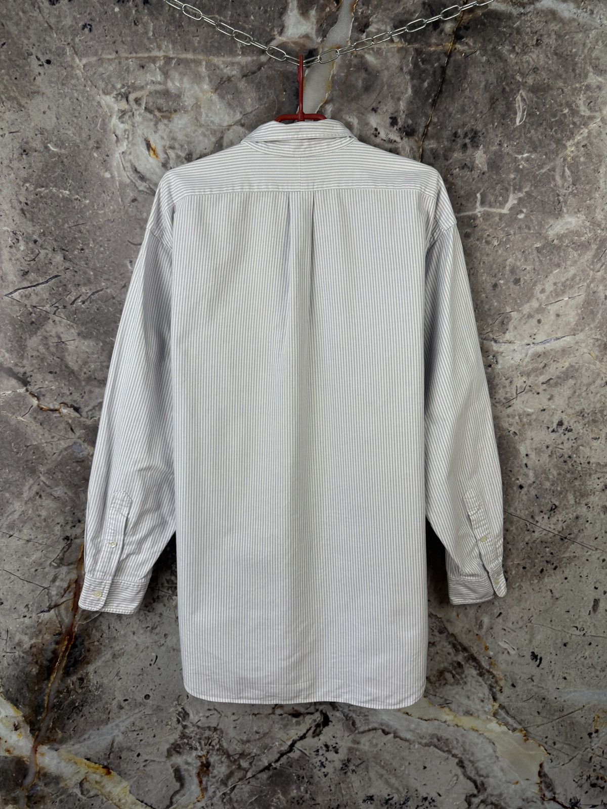Polo Ralph Lauren Polo Ralph Lauren Striped Button Down Shirt Men’s White Size US L / EU 52-54 / 3 - 10 Thumbnail