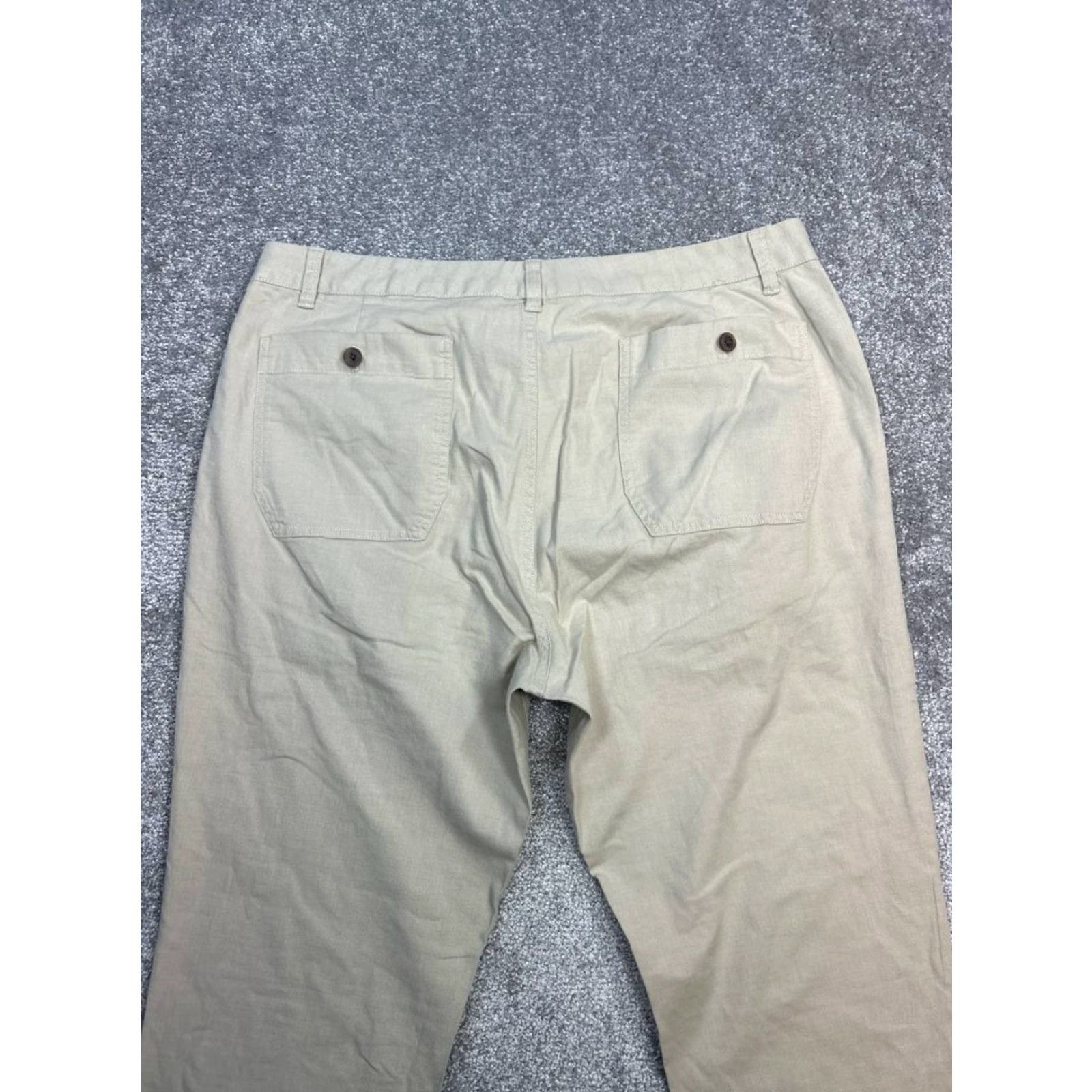 Bonobos Bonobos Chino Pants Mens 36 Beige Cotton Stretch Slim Straight Leg Mid Rise Pants Mens Beige Cotton Stretch Slim Straight Leg Bonobos 36 Size US 36 / EU 52 - 3 Thumbnail