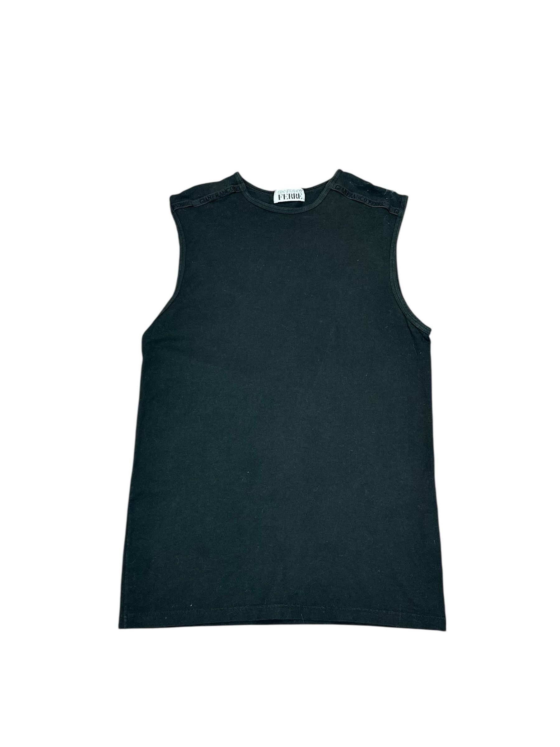 Gianfranco Ferre GF Ferre Stretch Tank top shirt Size M / US 6-8 / IT 42-44 - 1 Thumbnail