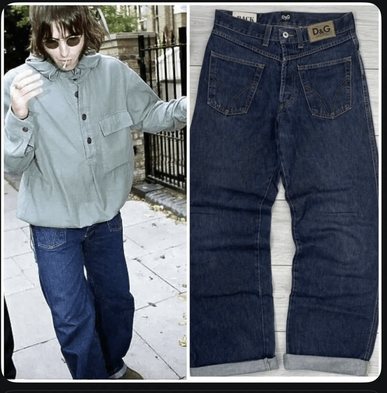 Dolce & Gabbana golce&gabbana runway backwards pockets carpenter jeans Size US 32 / EU 48 - 3 Thumbnail