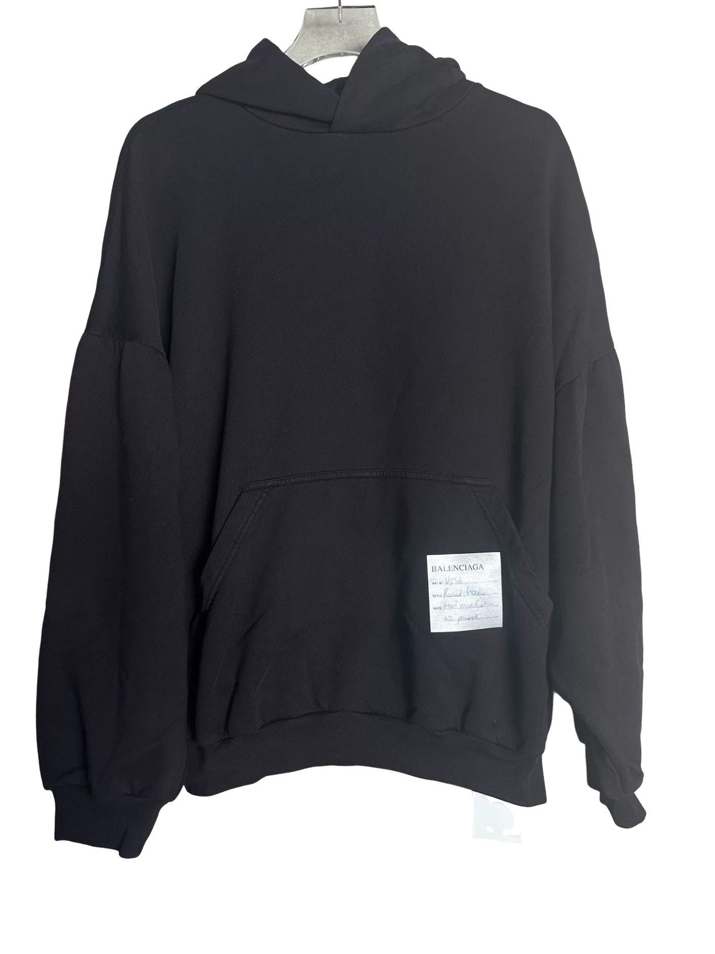 Balenciaga Balenciaga Round Hoodie Size 1 Size US S / EU 44-46 / 1 - 1 Thumbnail