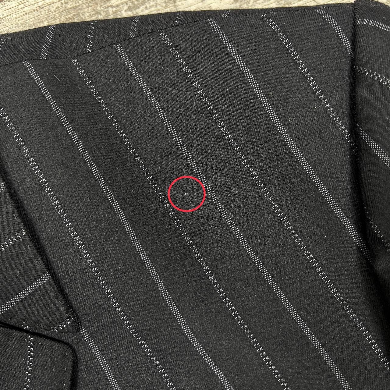 Mugler × Thierry Mugler Thierry Mugler Vintage Wool Striped Man's Blazer Jacket Size 54L - 11 Thumbnail