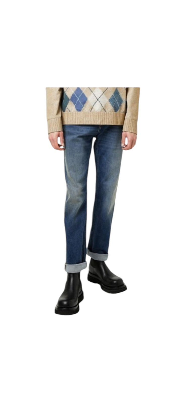BOTTEGA VENETA STRAIGHT LEG JEANS
