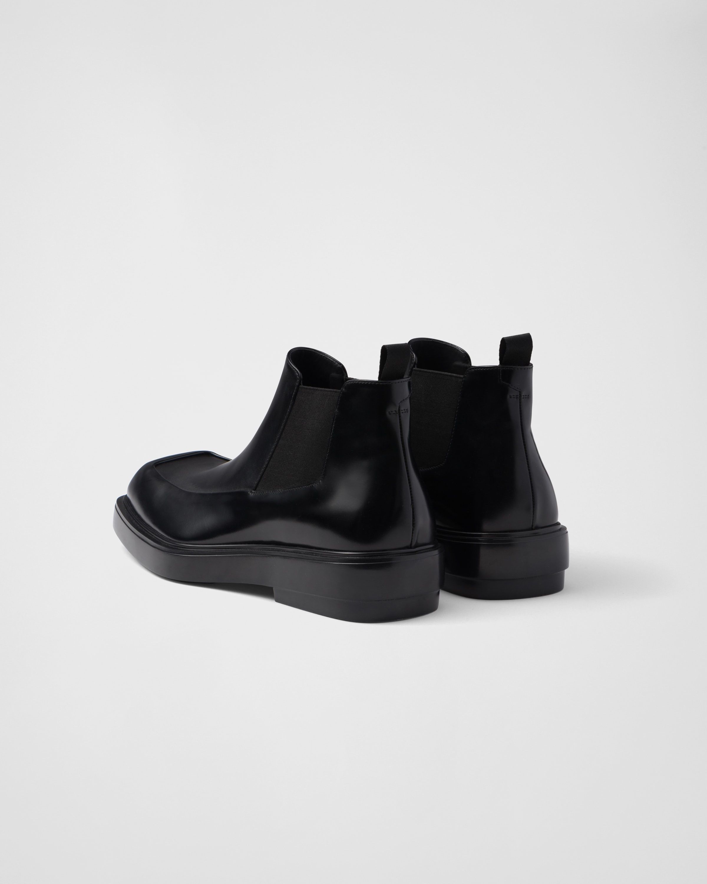Prada o1mt1gz0225 Brushed Chelsea Boots in Black Size US 7 / EU 40 - 5 Thumbnail