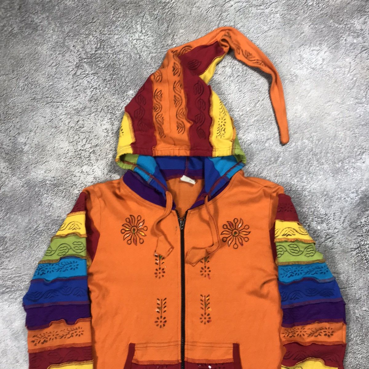If Six Was Nine vintage hoodie rainbow Japan hype streetwear 90s y2k Size S / US 4 / IT 40 - 3 Thumbnail
