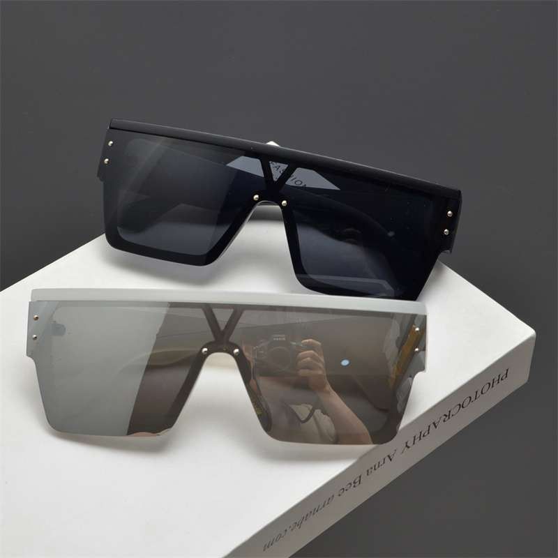 Electric Visual Punk Street ins style custom avant-garde sunglasses Size ONE SIZE - 4 Thumbnail