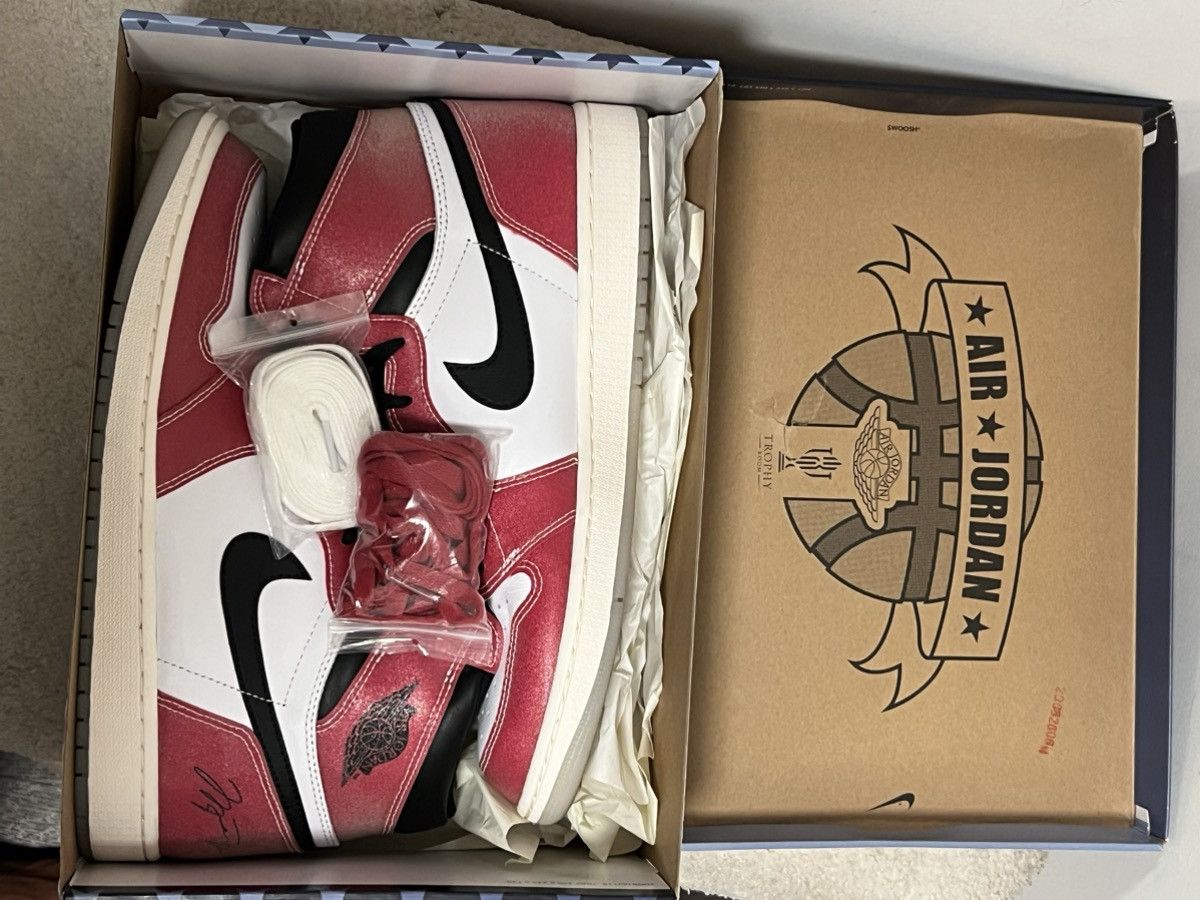 Nike Trophy Room X Air Jordan 1 Retro High OG SP Size US 12 / EU 45 - 3 Thumbnail