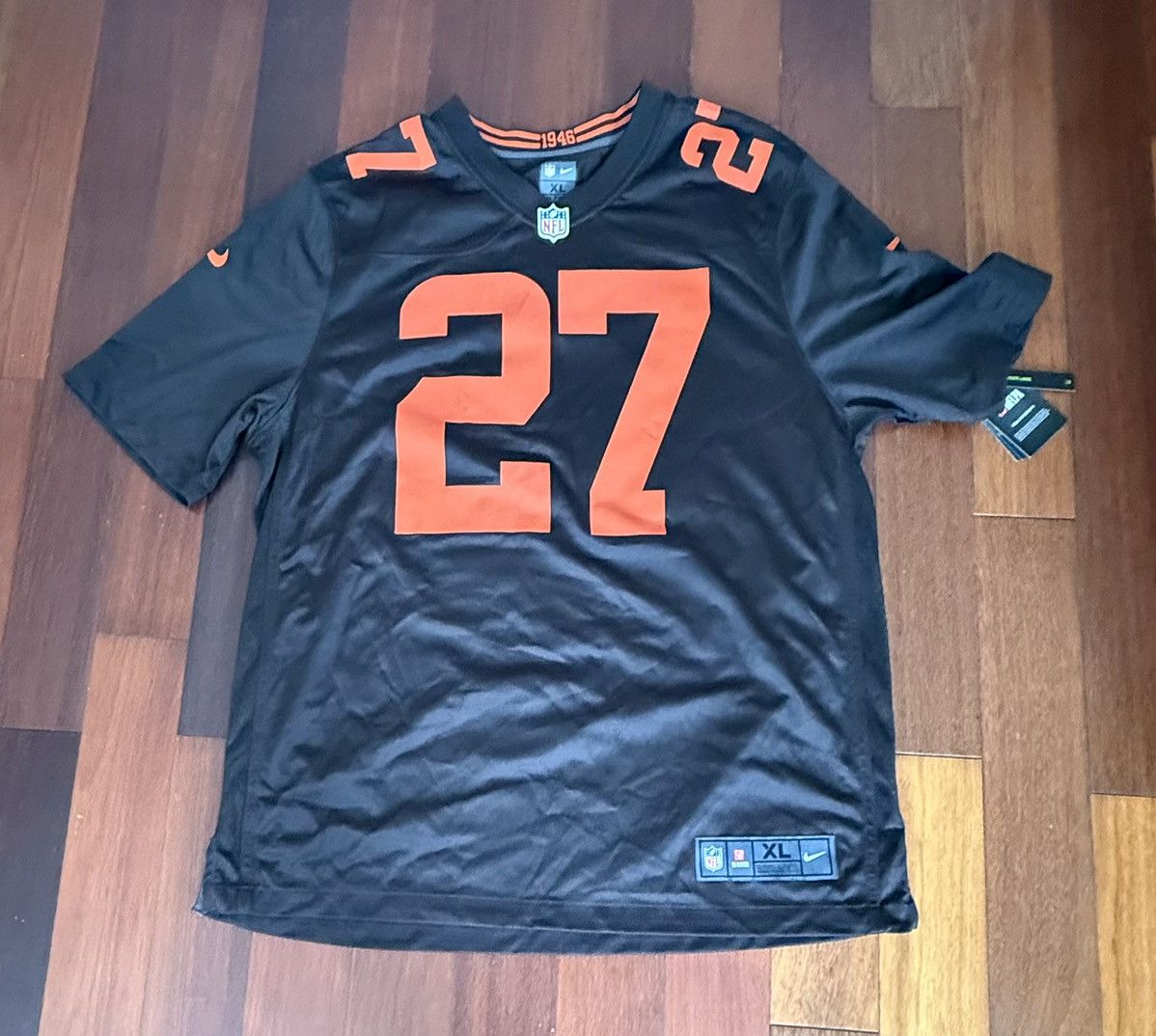 Nike Kareem Hunt Cleveland Browns NFL Nike Jersey Size US XL / EU 56 / 4 - 1 Thumbnail