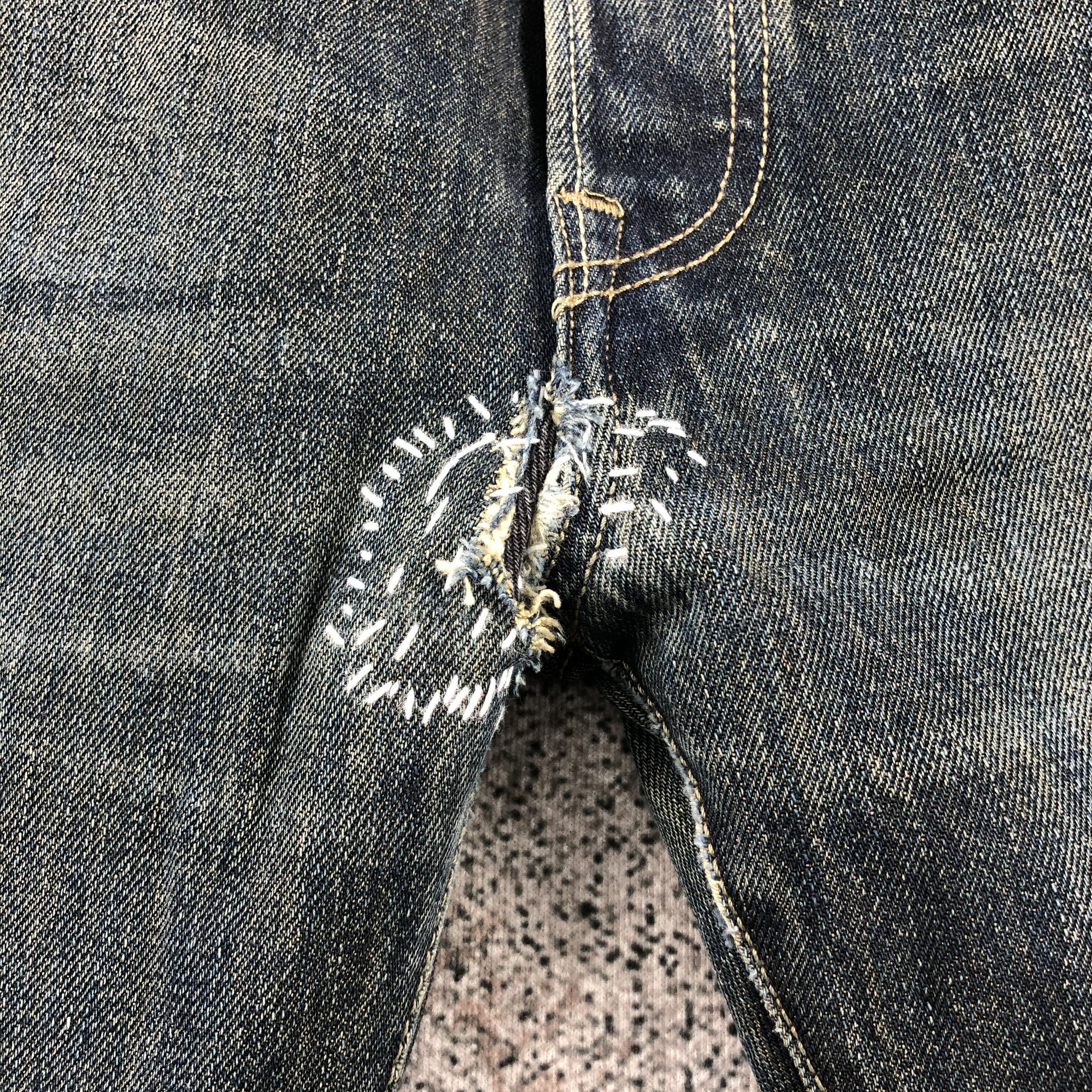 Levi's Vintage Levis 501 Jeans Rusty Blue Denim KJ723 Size US 31 - 8 Thumbnail