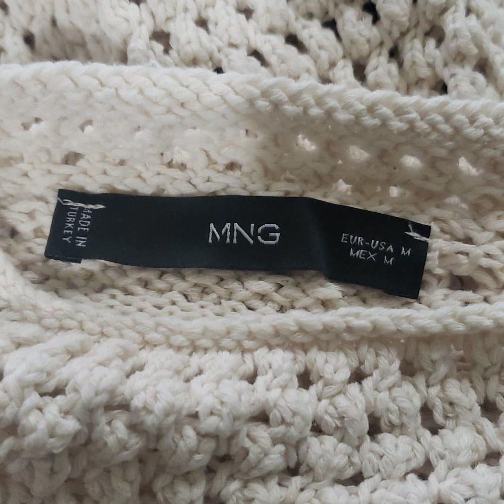 Mango CT1946 MNG Mango Open Stitch Long Sleeve Sweater M Size M / US 6-8 / IT 42-44 - 7 Thumbnail