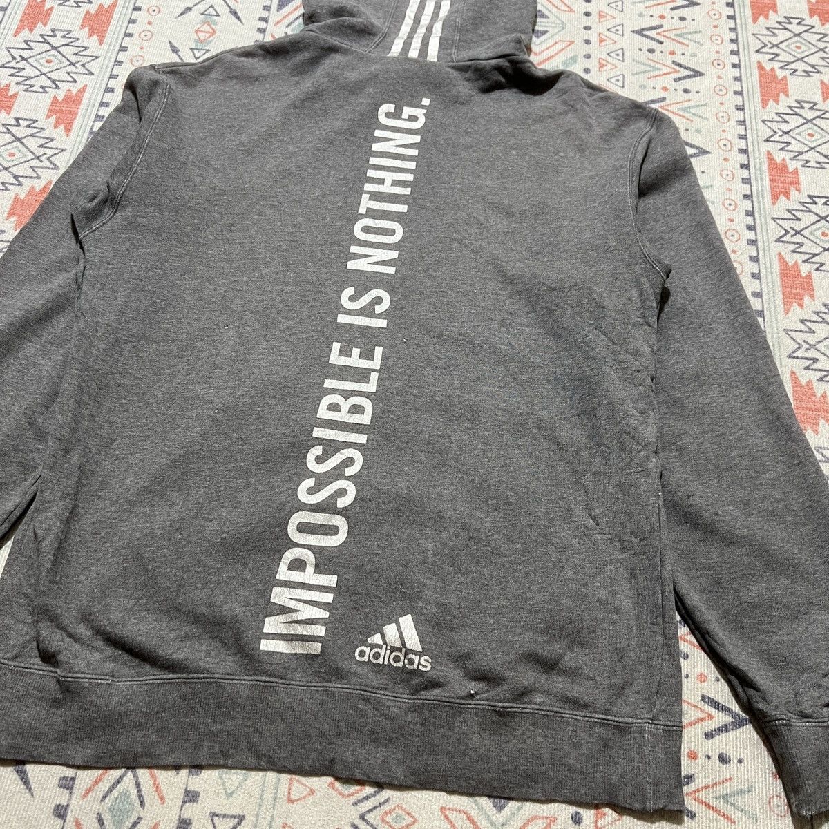 Adidas × Vintage Vintage Adidas Hoodie Size US L / EU 52-54 / 3 - 4 Thumbnail