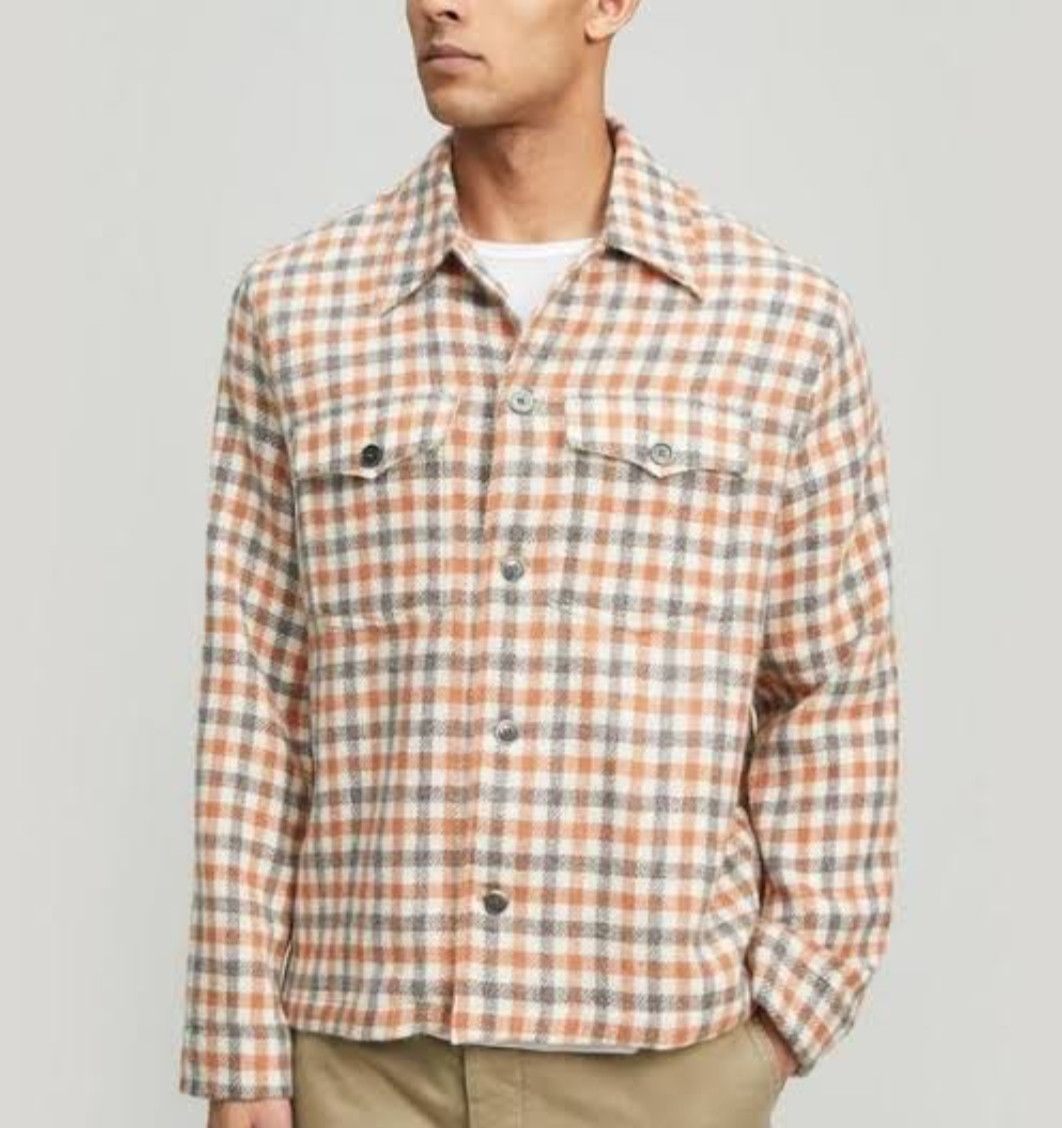 Our Legacy OUR LEGACY Evening Coach Jacket Wool Check Alpaca Size US S / EU 44-46 / 1 - 1 Thumbnail