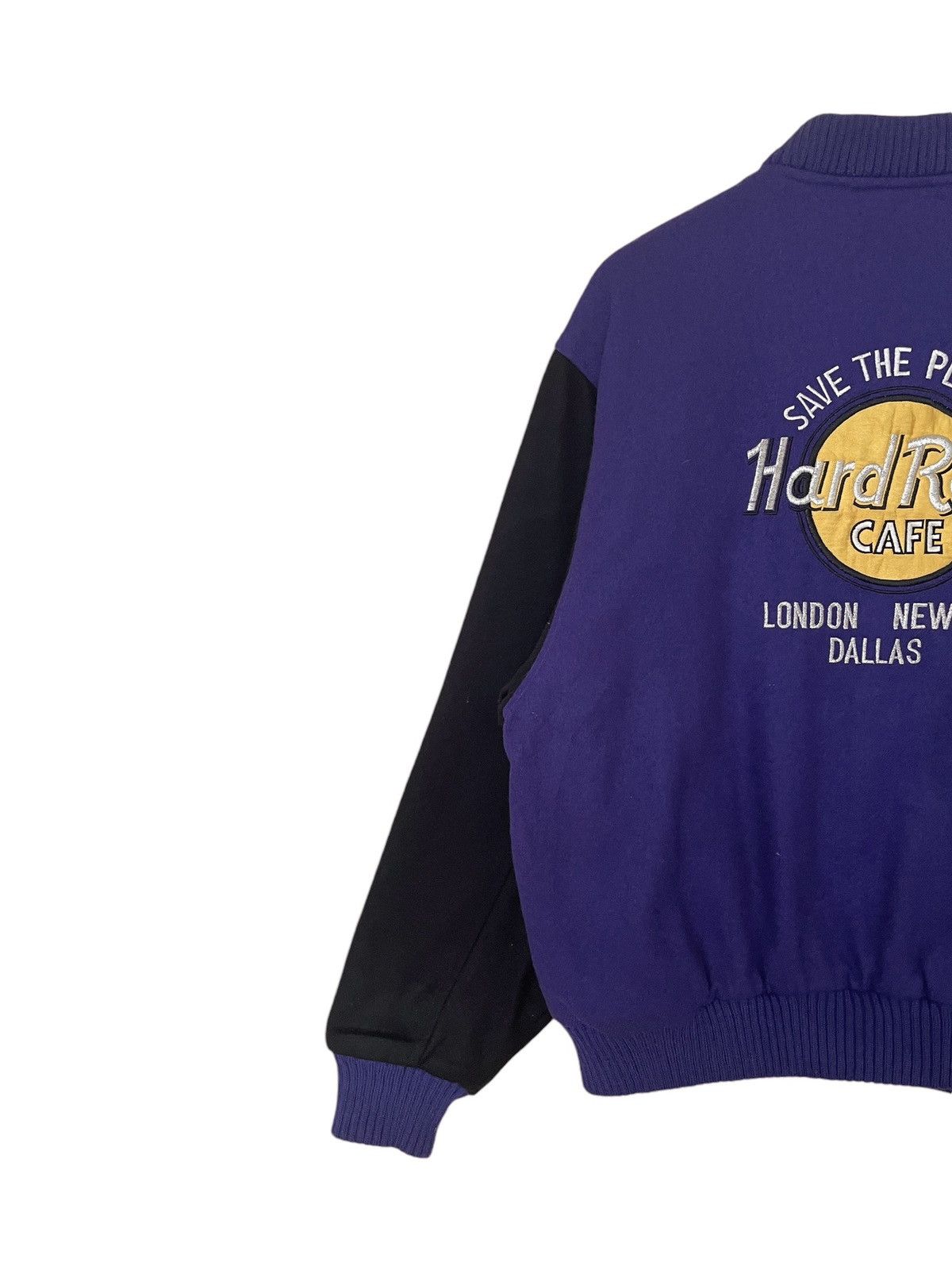 Hard Rock Cafe × Vintage Vintage Hard Rock Cafe Varsity Jacket 1990s Size US M / EU 48-50 / 2 - 7 Thumbnail
