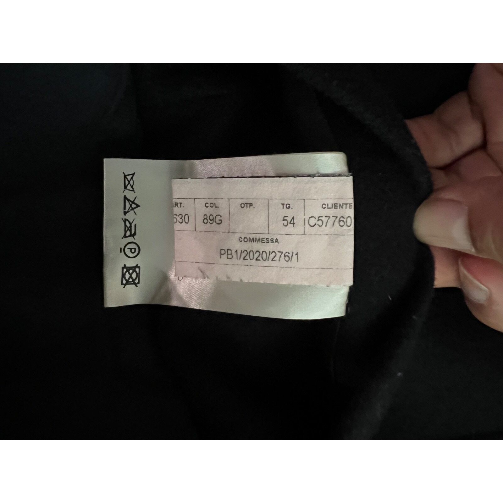 Mandelli $3900 Mandelli Bergdorf Goodman Navy Wool Peacoat IT54 NEW Size US XL / EU 56 / 4 - 7 Thumbnail