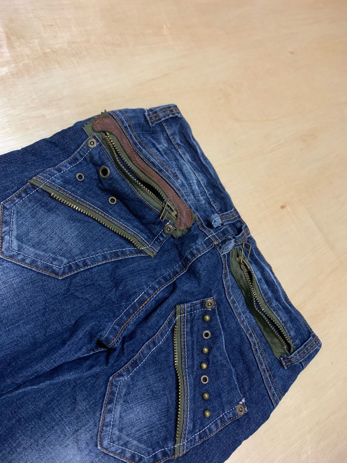 If Six Was Nine × Japanese Brand × Tornado Mart Flare Latooku Fox Jeans Bootcut Ifsixwasnine Size US 31 - 5 Thumbnail