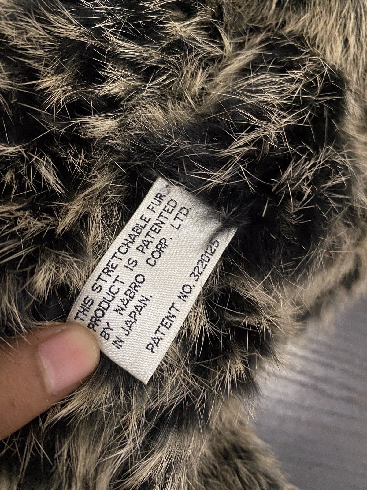 Japanese Brand Japanese Brand Nabro Mink Fur Fleece Round Neck Scarf Size ONE SIZE - 7 Thumbnail