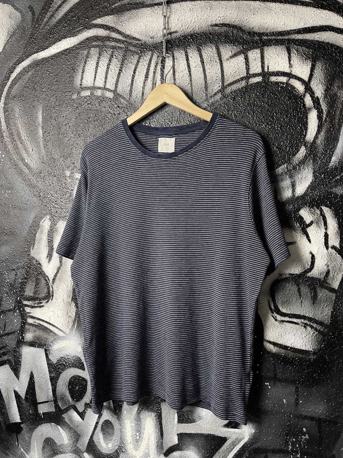 Folk Folk Striped T-Shirt Men’s Size s Size US S / EU 44-46 / 1 - 1 Thumbnail