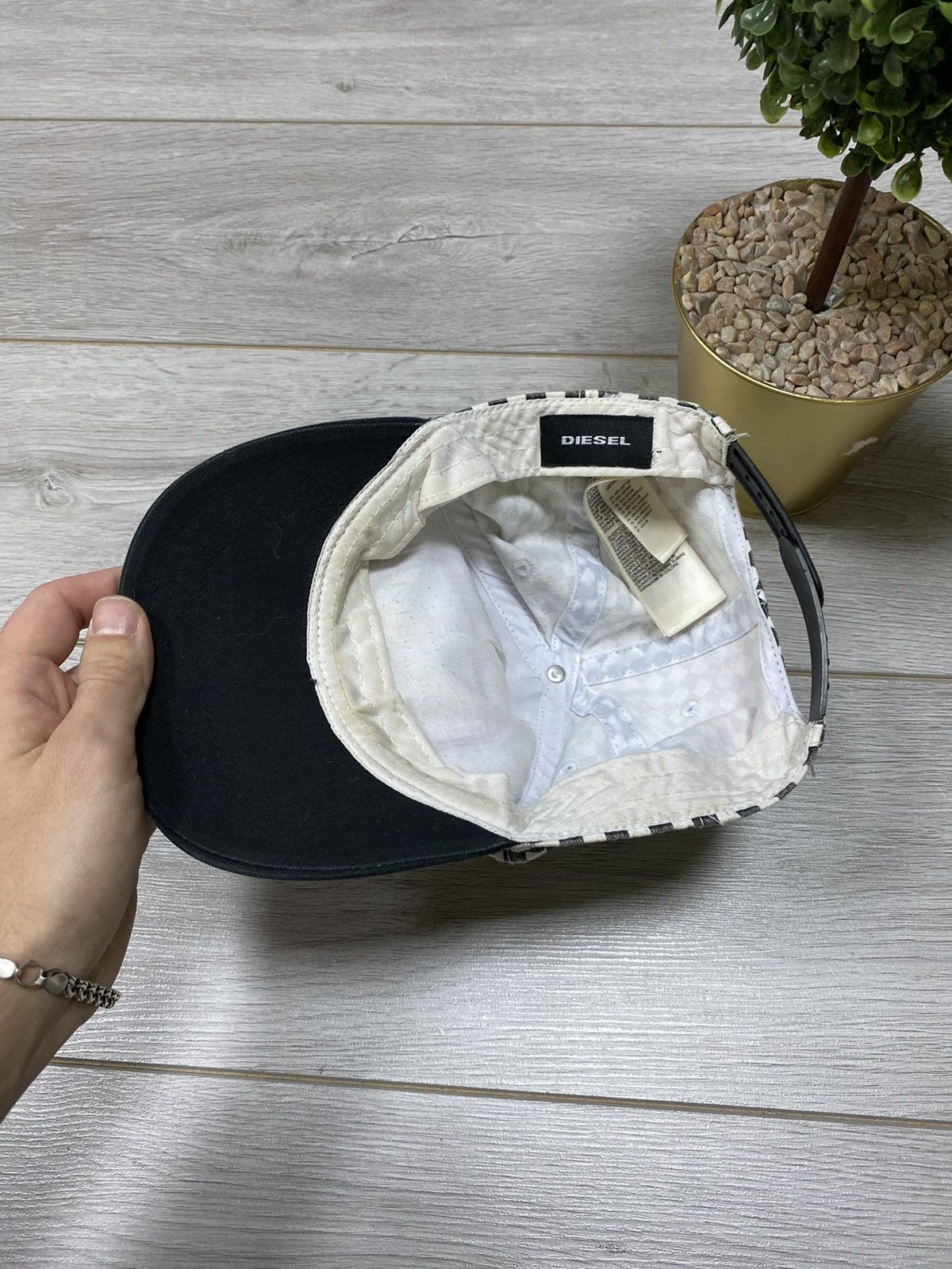 Diesel Diesel vintage check box logo cap FOR SMALL HEAD Size ONE SIZE - 7 Thumbnail