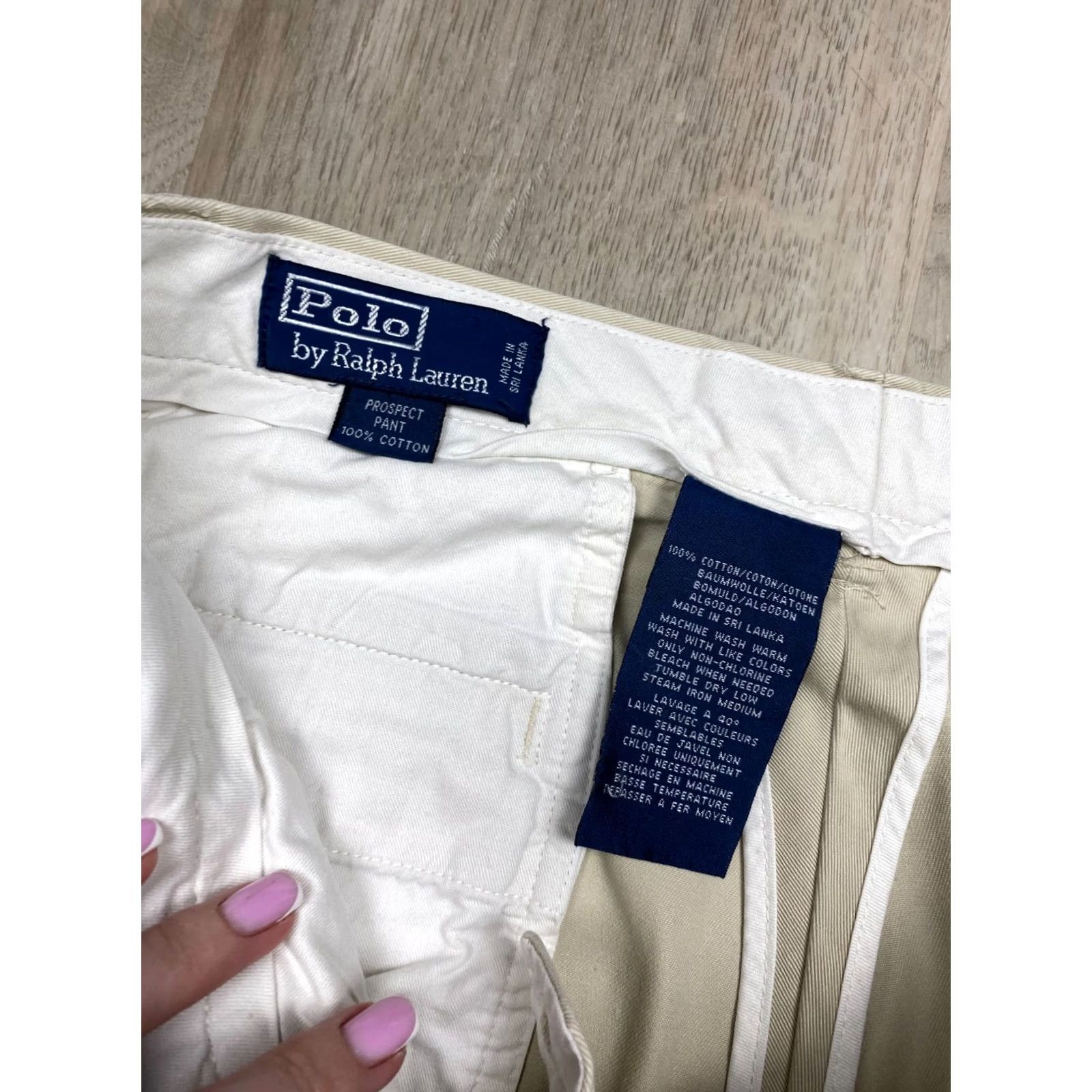 Polo Ralph Lauren Polo Ralph Lauren Vintage Men Chino Casual Pants Size 34 Size US XS / EU 42 / 0 - 5 Thumbnail