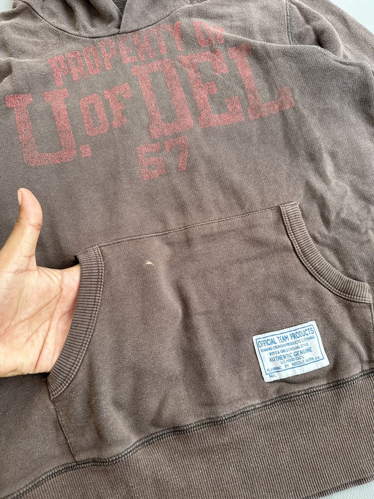 Hysteric Glamour FADED GLORY OFFICIAL TEAM 150 NUMBER 57 2 BAR HOODIE Size US S / EU 44-46 / 1 - 7 Thumbnail