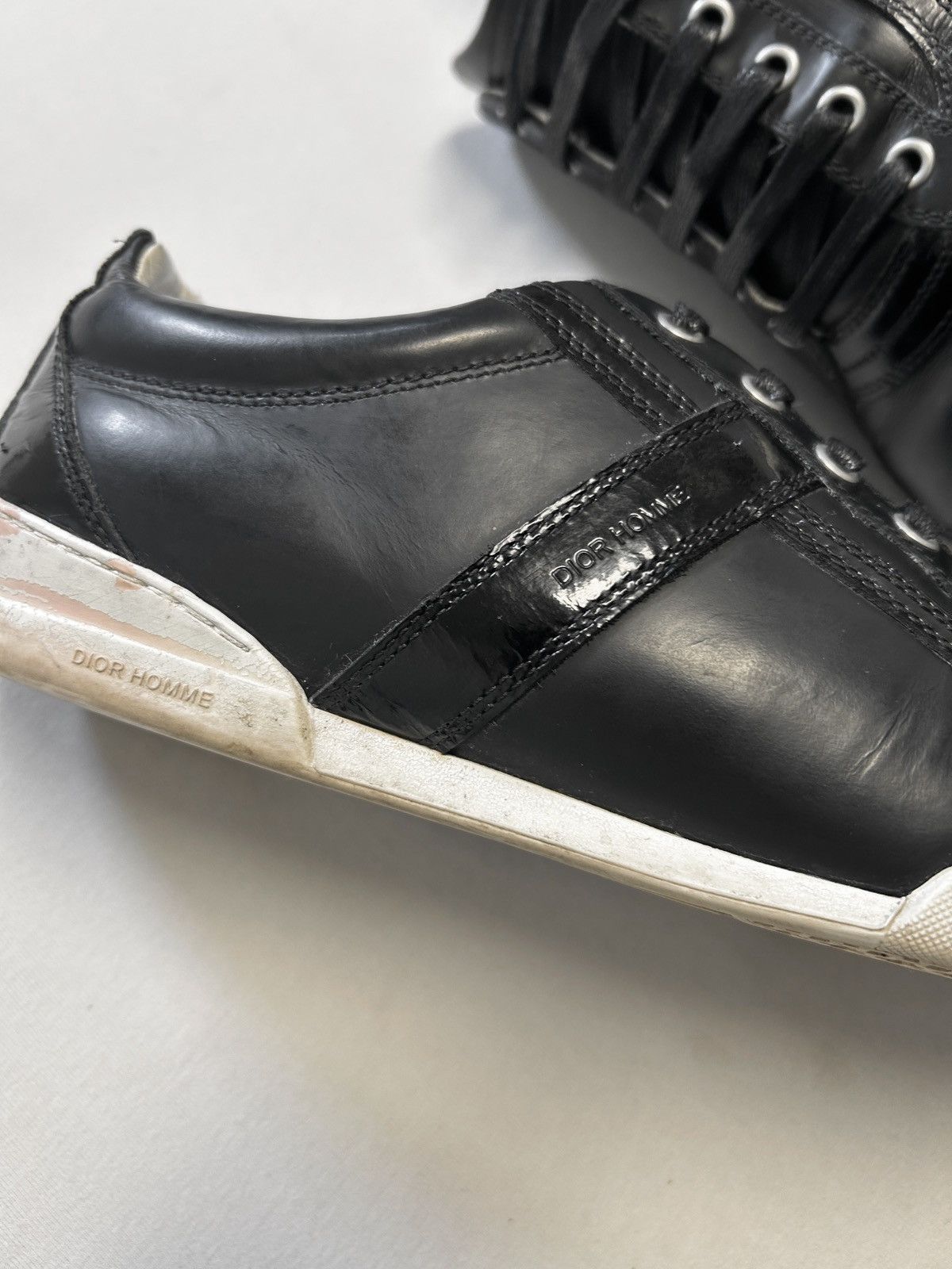 Dior SS2010 Patent Panel Leather Sneakers Size US 9 / EU 42 - 8 Thumbnail
