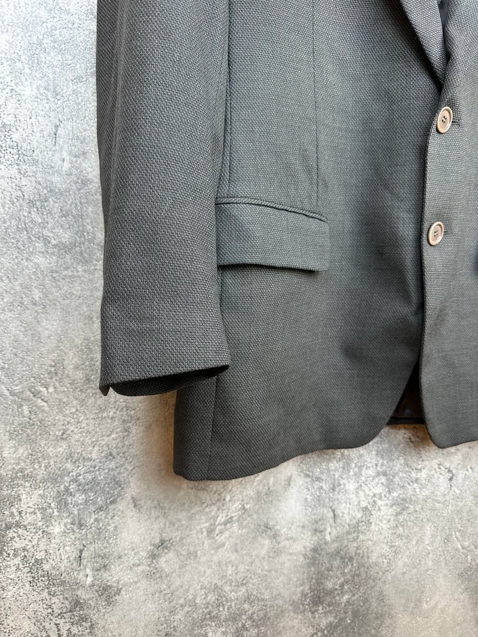 Ermenegildo Zegna RRP $1800 Ermenegildo Zegna Soft Wool Blazer Jacket Gray Size 50R - 6 Thumbnail
