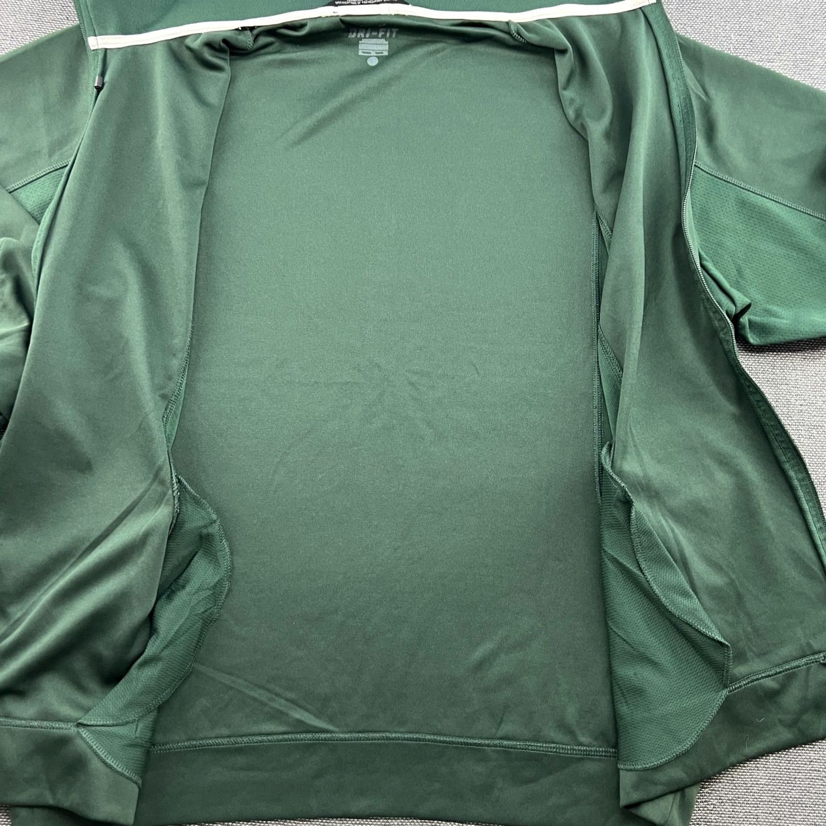 Nike Nike Michigan State Spartans Jacket Mens XL Football Green Full Zip Track Nike Shirt Size US XL / EU 56 / 4 - 5 Thumbnail