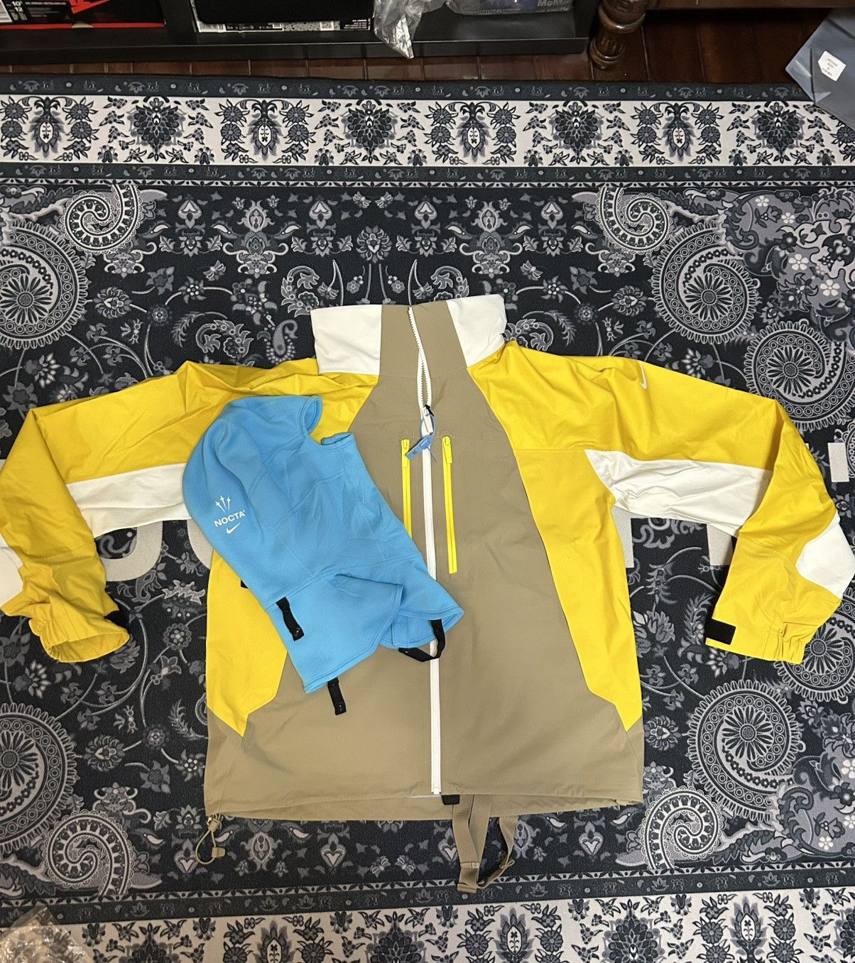 NOCTA × Nike Nike x Drake Nocta L'ART Balaclava Tech Hooded Jacket Sz L Size US L / EU 52-54 / 3 - 4 Thumbnail