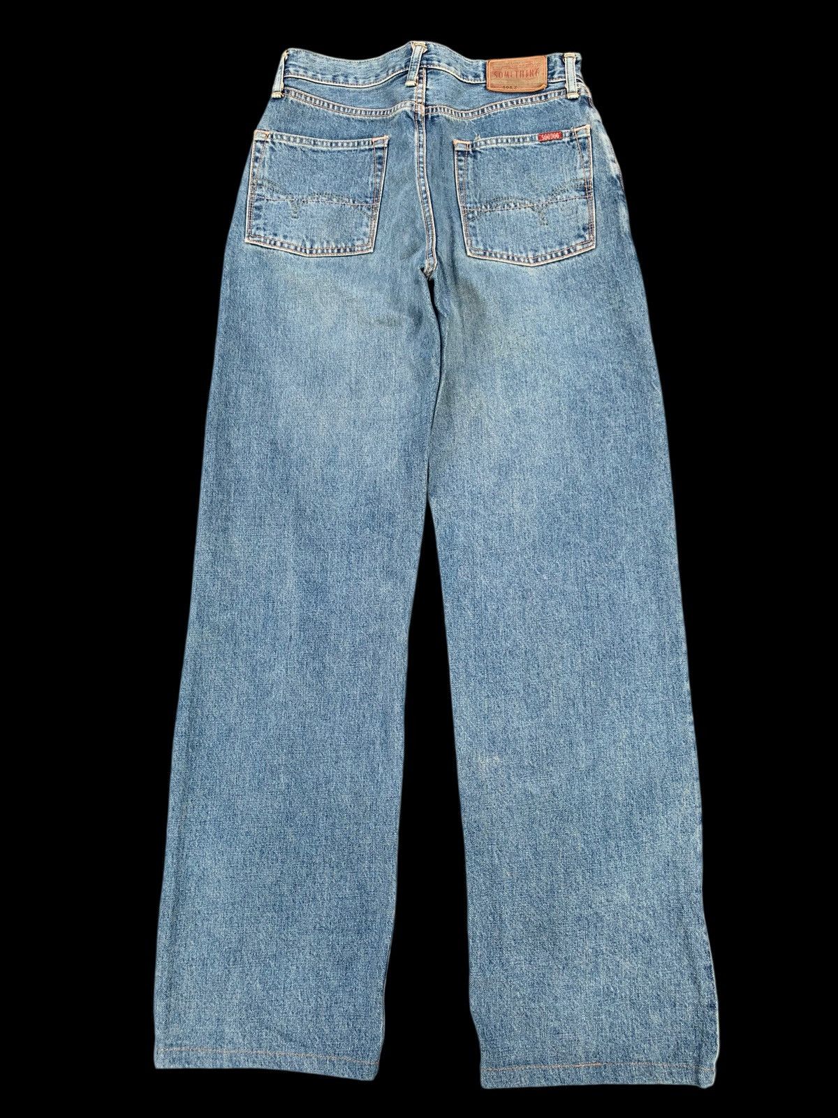 Kapital VINTAGE SOMETHING EDWIN SELVEDGE BAGGY DISTRESSED DENIM Size US 28 / EU 44 - 2 Thumbnail