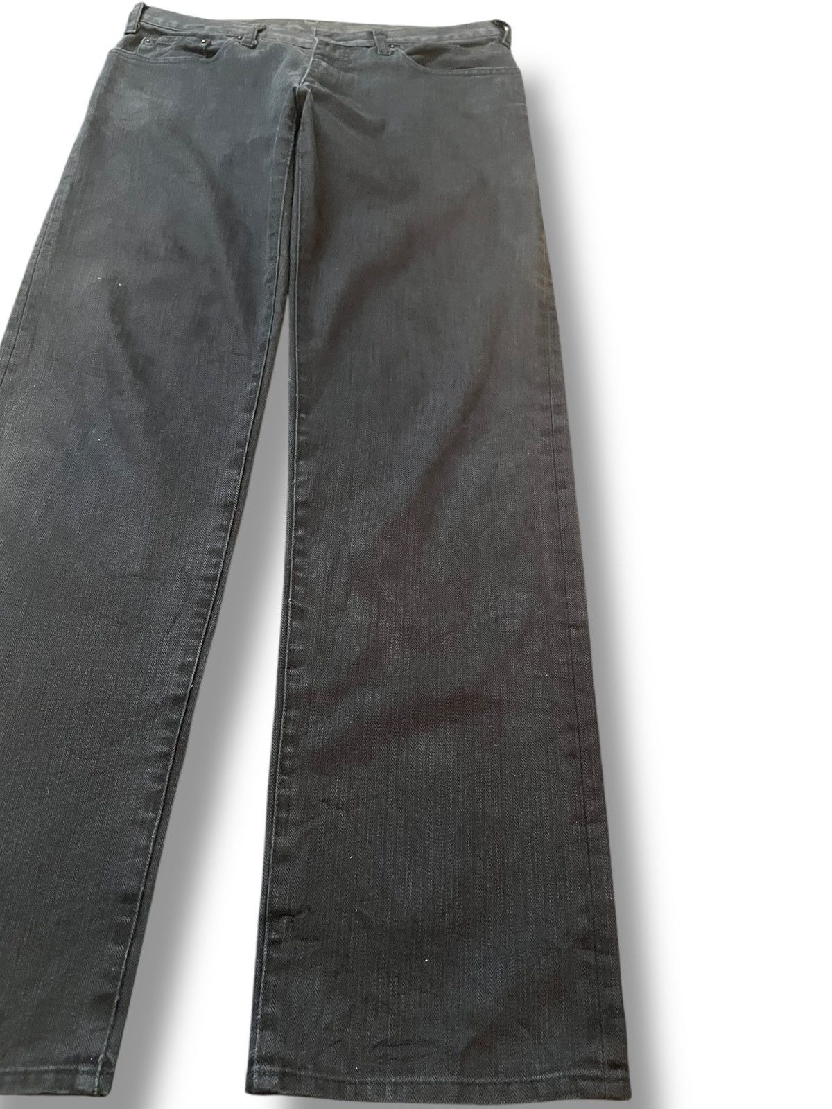 Takeo Kikuchi Vintage Takeo Kikuchi Black Straight Leg Denim Size US 31 - 4 Thumbnail